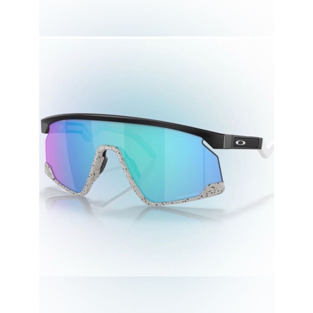 😎 Oakley Encoder Strike Vented Sunglasses Matte Blk FramePrizm Sapphire Lenses